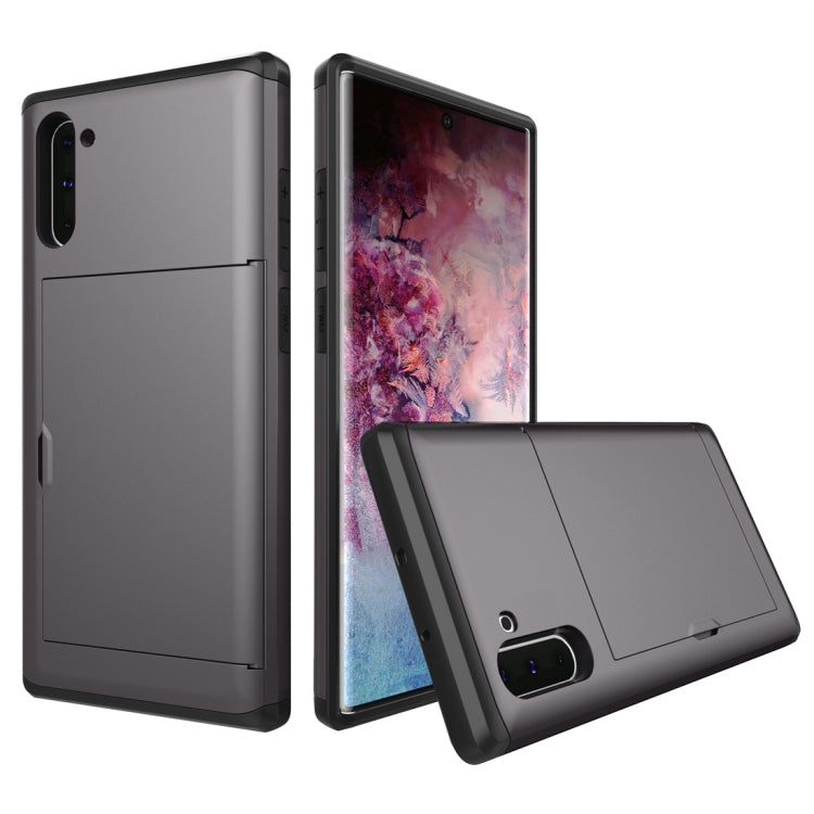 Funda protectora resistente a prueba de golpes con ranura para tarjetas, para iPhone 11, para iPhone 11, para Galaxy Note 10, para Galaxy Note 10