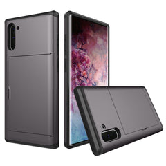 Shockproof Rugged Armor Protective Case with Card Slot, For iPhone 11, for iPhone 11, For Galaxy Note 10, for Galaxy Note 10