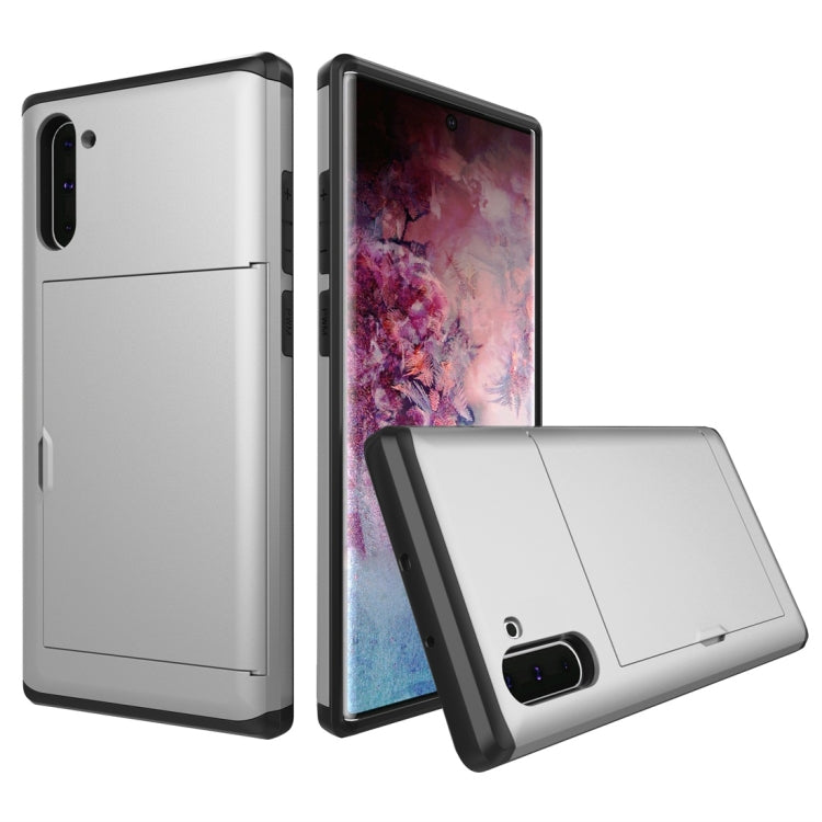 Funda protectora resistente a prueba de golpes con ranura para tarjetas, para iPhone 11, para iPhone 11, para Galaxy Note 10, para Galaxy Note 10