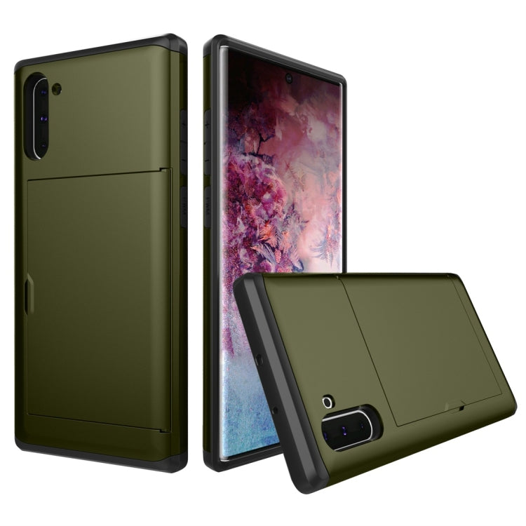 Funda protectora resistente a prueba de golpes con ranura para tarjetas, para iPhone 11, para iPhone 11, para Galaxy Note 10, para Galaxy Note 10