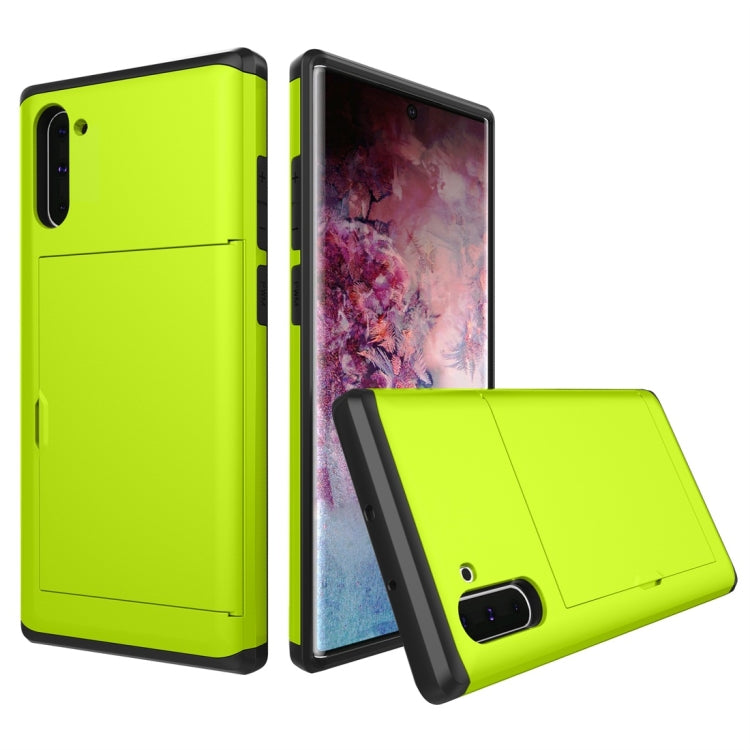 Funda protectora resistente a prueba de golpes con ranura para tarjetas, para iPhone 11, para iPhone 11, para Galaxy Note 10, para Galaxy Note 10