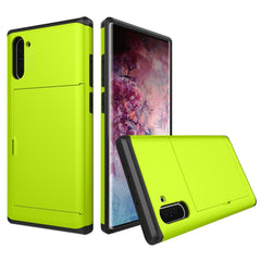 Shockproof Rugged Armor Protective Case with Card Slot, For iPhone 11, for iPhone 11, For Galaxy Note 10, for Galaxy Note 10