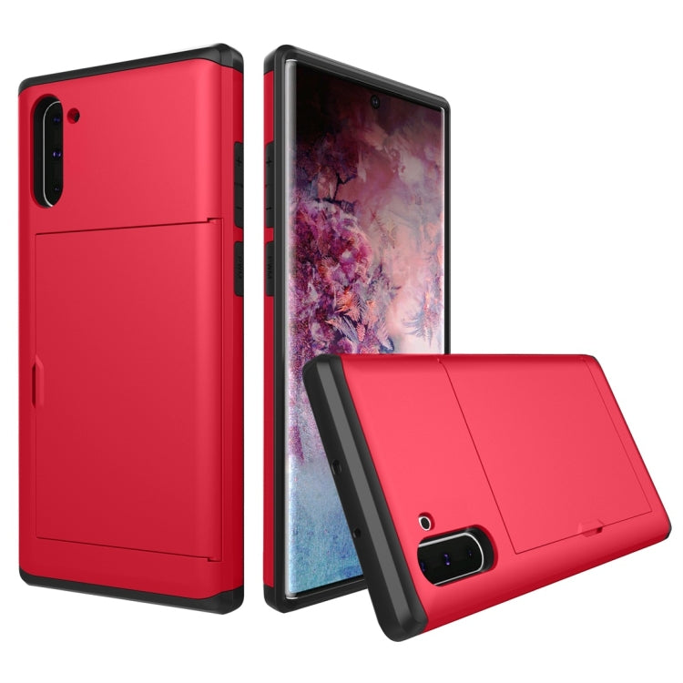 Funda protectora resistente a prueba de golpes con ranura para tarjetas, para iPhone 11, para iPhone 11, para Galaxy Note 10, para Galaxy Note 10