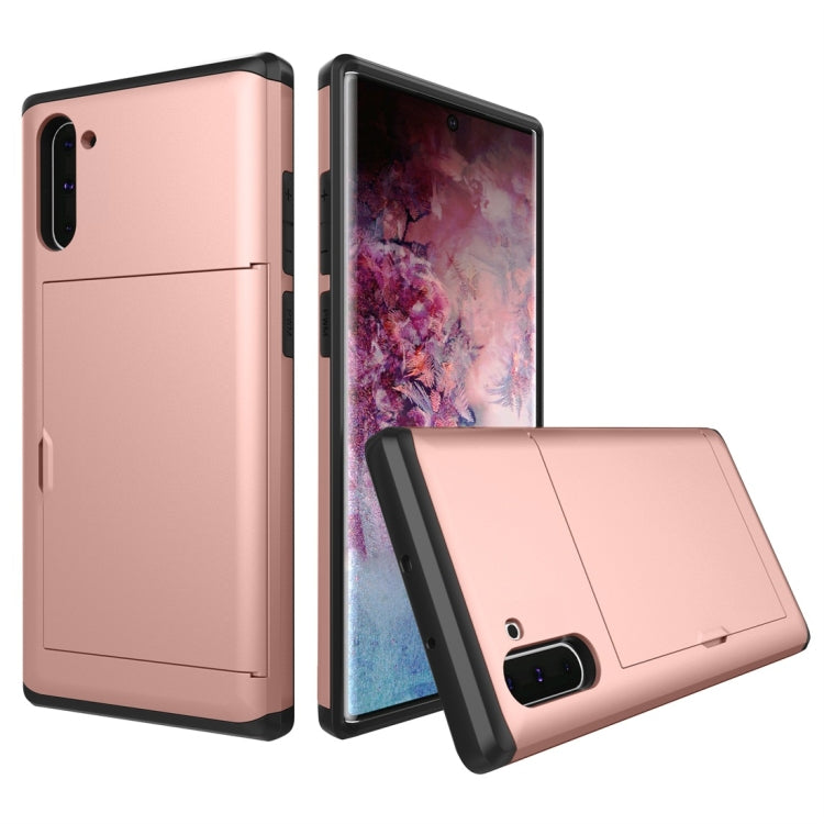 Funda protectora resistente a prueba de golpes con ranura para tarjetas, para iPhone 11, para iPhone 11, para Galaxy Note 10, para Galaxy Note 10