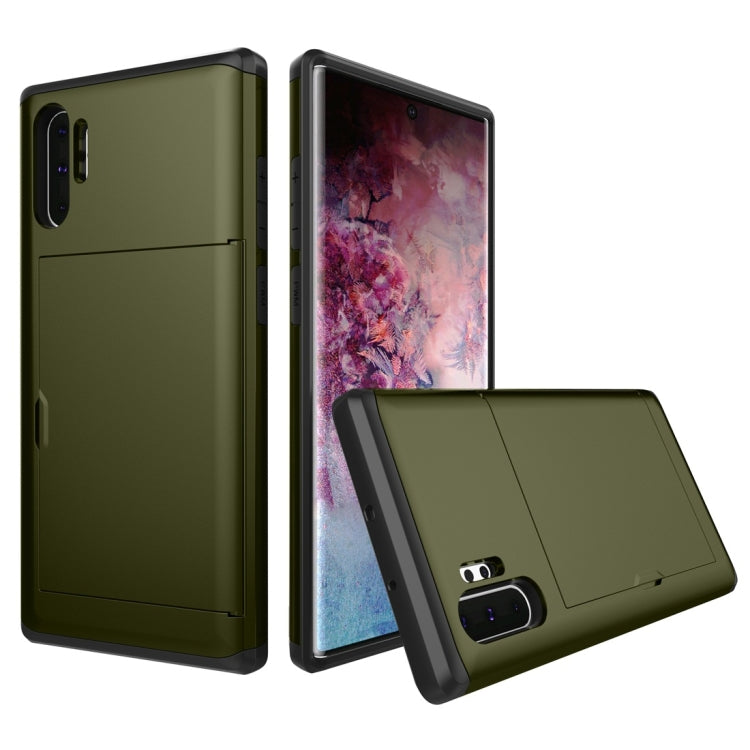 Funda protectora resistente a prueba de golpes con ranura para tarjetas, para iPhone 11, para iPhone 11, para Galaxy Note 10, para Galaxy Note 10