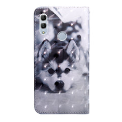 3D Painting Pattern Coloured Drawing Horizontal Flip TPU + PU Leather Case with Holder & Card Slots & Wallet