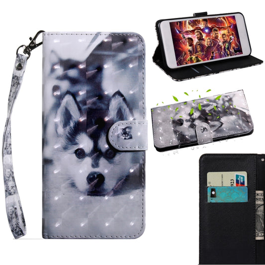 3D Painting Pattern Coloured Drawing Horizontal Flip TPU + PU Leather Case with Holder & Card Slots & Wallet, For Huawei Honor 10 Lite, For Huawei P30