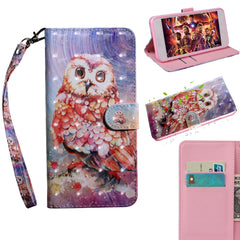 3D Painting Pattern Coloured Drawing Horizontal Flip TPU + PU Leather Case with Holder & Card Slots & Wallet, For Huawei Honor 10 Lite, For Huawei P30