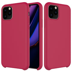 Solid Color Liquid Silicone Shockproof Case, For iPhone 11 Pro Max, For iPhone 11 Pro