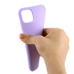 Stoßfeste Hülle aus einfarbigem Flüssigsilikon für das iPhone 11