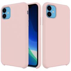 Solid Color Liquid Silicone Shockproof Case, For iPhone 11