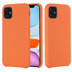 Solid Color Liquid Silicone Shockproof Case, For iPhone 11