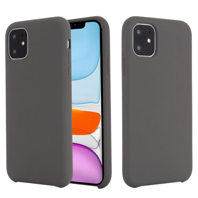 Solid Color Liquid Silicone Shockproof Case, For iPhone 11 Pro Max