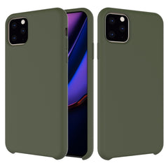 Solid Color Liquid Silicone Shockproof Case, For iPhone 11 Pro Max, For iPhone 11 Pro