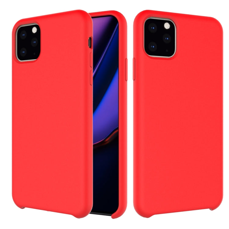 Funda de silicona líquida a prueba de golpes de color sólido, para iPhone 11 Pro Max, para iPhone 11 Pro