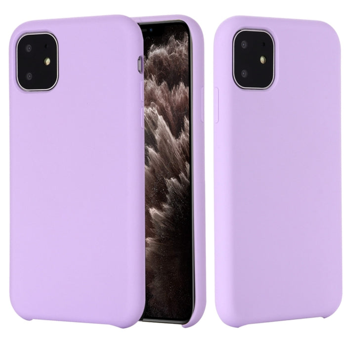 Solid Color Liquid Silicone Shockproof Case, For iPhone 11 Pro