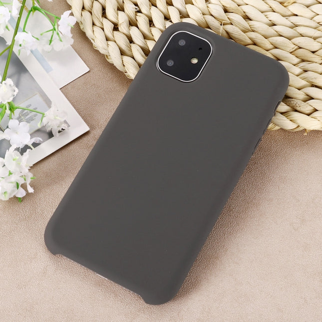 Stoßfeste Hülle aus einfarbigem Flüssigsilikon, für iPhone 11 Pro Max, für iPhone 11 Pro