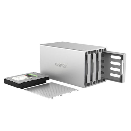 ORICO Honeycomb Series WS400C3 SATA 3.5 inch 40TB USB-C / Type-C 4 Bays Aluminum Alloy HDD / SSD Enclosure