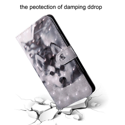 3D Painting Pattern Coloured Drawing Horizontal Flip TPU + PU Leather Case with Holder & Card Slots & Wallet, For Motorola G6