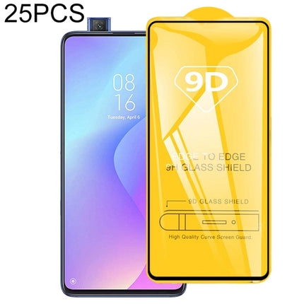 25 PCS 9D Full Glue Full Screen Tempered Glass Film, For Xiaomi Mi 9 (25 PCS), For Xiaomi Mi 8 (25 PCS), For Xiaomi Mi 9 SE (25 PCS), For Xiaomi Mi 9X (25 PCS), For Xiaomi Mi 9T, For Xiaomi Redmi Note 7 (25 PCS), For Xiaomi Redmi Y3 (25 PCS)           ...