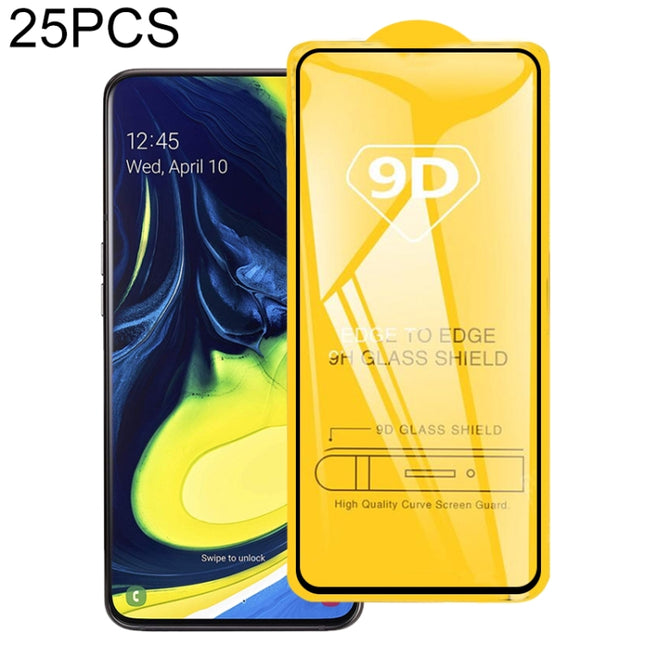 25 PCS 9D Full Glue Full Screen Tempered Glass Film, For Galaxy A90 & A80, For Galaxy A10, For Galaxy A20 & A30 & A50 & M30, For Galaxy A40, For Galaxy A9 Pro (2019), For Galaxy A2 Core, For Galaxy A40S, For Galaxy A20e, For Galaxy S10e                ...