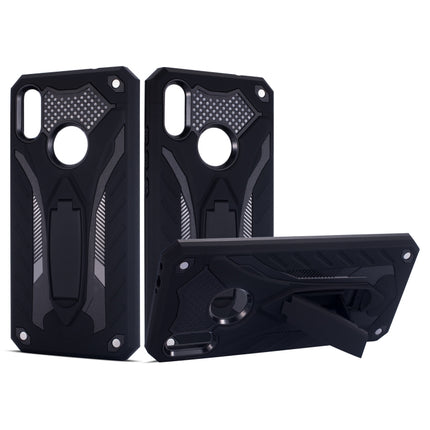 Shockproof TPU + PC Protective Case with Holder, For Xiaomi Redmi Note 7