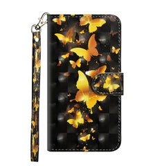 3D Painting Pattern Horizontal Flip TPU + PU Leather Case with Holder & Card Slots & Wallet, For iPhone SE 2022 / SE 2020 / 8 / 7, For iPhone 8 Plus, For iPhone XS / X