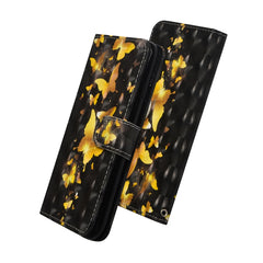 3D Painting Pattern Horizontal Flip TPU + PU Leather Case with Holder & Card Slots & Wallet, For iPhone XS Max