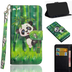 3D Painting Pattern Horizontal Flip TPU + PU Leather Case with Holder & Card Slots & Wallet, For iPhone XS Max