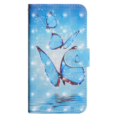 3D Painting Pattern Horizontal Flip TPU + PU Leather Case with Holder & Card Slots & Wallet, For Galaxy S8, For Galaxy S8+