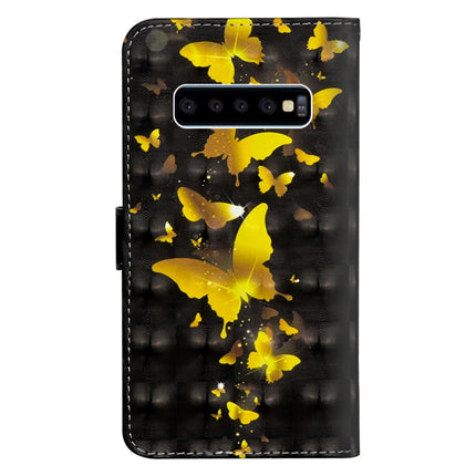 3D Painting Pattern Horizontal Flip TPU + PU Leather Case with Holder & Card Slots & Wallet, For Galaxy S10, For Galaxy S10e