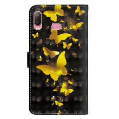 3D Painting Pattern Horizontal Flip TPU + PU Leather Case with Holder & Card Slots & Wallet, For Galaxy A6s, For Galaxy A9 (2018)