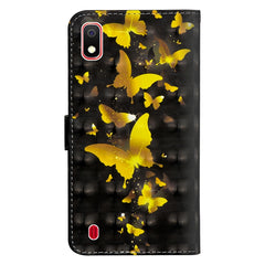 3D Painting Pattern Horizontal Flip TPU + PU Leather Case with Holder & Card Slots & Wallet, For Galaxy A10, For Galaxy A10e