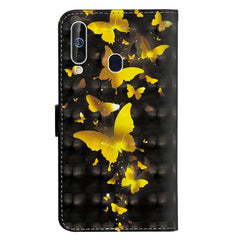 3D Painting Pattern Horizontal Flip TPU + PU Leather Case with Holder & Card Slots & Wallet, For Galaxy A60, For Galaxy A70