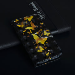 3D Painting Pattern Horizontal Flip TPU + PU Leather Case with Holder & Card Slots & Wallet, For Galaxy M20, For Galaxy M30