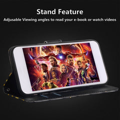 3D Painting Pattern Horizontal Flip TPU + PU Leather Case with Holder & Card Slots & Wallet, For Galaxy M20, For Galaxy M30