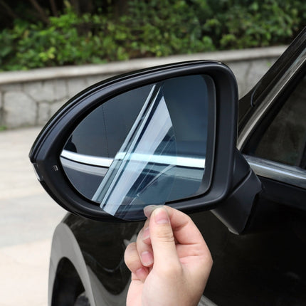 For Trumpchi GS8 2017-2021 Car PET Rearview Mirror Protective Window Clear Anti-fog Waterproof Rain Shield Film, For Land Rover Discovery, For Land Rover Discovery 4, For Land Rover Discovery 5, For Land Rover Evoque, For Land Rover Old Range Rover    ...