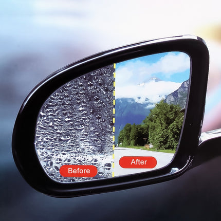 For Trumpchi GS8 2017-2021 Car PET Rearview Mirror Protective Window Clear Anti-fog Waterproof Rain Shield Film, For Volvo XC90 2015-2018, For Volvo S60L, For Volvo S90, For Volvo V40, For Volvo V60