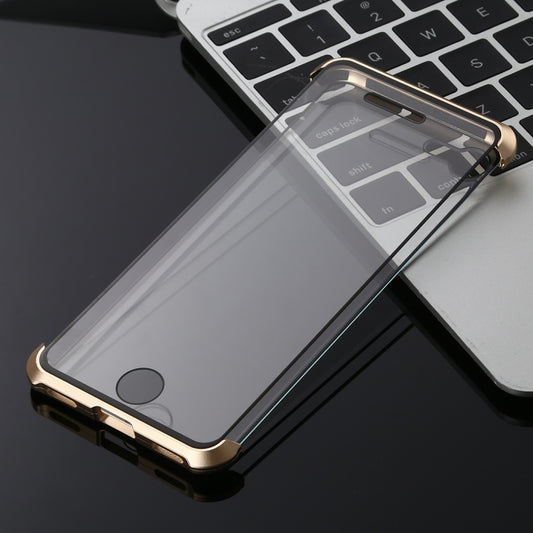 Ultra-Thin Angular Frame Magnetic Absorption Double-Sided Tempered Glass Shell for iPhone 8, For iPhone 8