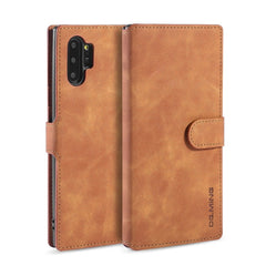 DG.MING Retro Oil Side Horizontal Flip Case mit Halter &amp; Kartenfächern &amp; Geldbörse, für iPhone 7 / 8, für Galaxy Note 10, für Galaxy Note 10+, für Galaxy S9, für Galaxy S9+, für Huawei Nova 5 / Nova 5 Pro, für Huawei P20 Lite 2019 / Nova 5i