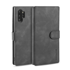 DG.MING Retro Oil Side Horizontal Flip Case mit Halter &amp; Kartenfächern &amp; Geldbörse, für iPhone 7 / 8, für Galaxy Note 10, für Galaxy Note 10+, für Galaxy S9, für Galaxy S9+, für Huawei Nova 5 / Nova 5 Pro, für Huawei P20 Lite 2019 / Nova 5i