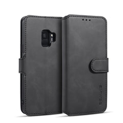 DG.MING Retro Oil Side Horizontal Flip Case mit Halter &amp; Kartenfächern &amp; Geldbörse, für iPhone 7 / 8, für Galaxy Note 10, für Galaxy Note 10+, für Galaxy S9, für Galaxy S9+, für Huawei Nova 5 / Nova 5 Pro, für Huawei P20 Lite 2019 / Nova 5i