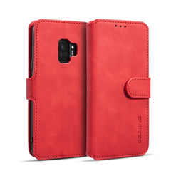 DG.MING Retro Oil Side Horizontal Flip Case mit Halter &amp; Kartenfächern &amp; Geldbörse, für iPhone 7 / 8, für Galaxy Note 10, für Galaxy Note 10+, für Galaxy S9, für Galaxy S9+, für Huawei Nova 5 / Nova 5 Pro, für Huawei P20 Lite 2019 / Nova 5i