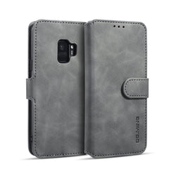 DG.MING Retro Oil Side Horizontal Flip Case mit Halter &amp; Kartenfächern &amp; Geldbörse, für iPhone 7 / 8, für Galaxy Note 10, für Galaxy Note 10+, für Galaxy S9, für Galaxy S9+, für Huawei Nova 5 / Nova 5 Pro, für Huawei P20 Lite 2019 / Nova 5i