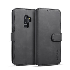 DG.MING Retro Oil Side Horizontal Flip Case mit Halter &amp; Kartenfächern &amp; Geldbörse, für iPhone 7 / 8, für Galaxy Note 10, für Galaxy Note 10+, für Galaxy S9, für Galaxy S9+, für Huawei Nova 5 / Nova 5 Pro, für Huawei P20 Lite 2019 / Nova 5i