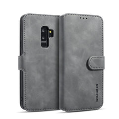 DG.MING Retro Oil Side Horizontal Flip Case mit Halter &amp; Kartenfächern &amp; Geldbörse, für iPhone 7 / 8, für Galaxy Note 10, für Galaxy Note 10+, für Galaxy S9, für Galaxy S9+, für Huawei Nova 5 / Nova 5 Pro, für Huawei P20 Lite 2019 / Nova 5i