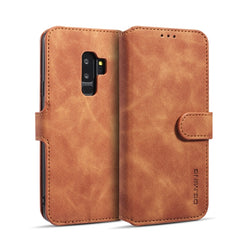 DG.MING Retro Oil Side Horizontal Flip Case mit Halter &amp; Kartenfächern &amp; Geldbörse, für iPhone 7 / 8, für Galaxy Note 10, für Galaxy Note 10+, für Galaxy S9, für Galaxy S9+, für Huawei Nova 5 / Nova 5 Pro, für Huawei P20 Lite 2019 / Nova 5i