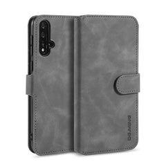 DG.MING Retro Oil Side Horizontal Flip Case mit Halter &amp; Kartenfächern &amp; Geldbörse, für iPhone 7 / 8, für Galaxy Note 10, für Galaxy Note 10+, für Galaxy S9, für Galaxy S9+, für Huawei Nova 5 / Nova 5 Pro, für Huawei P20 Lite 2019 / Nova 5i