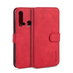 DG.MING Retro Oil Side Horizontal Flip Case mit Halter &amp; Kartenfächern &amp; Geldbörse, für iPhone 7 / 8, für Galaxy Note 10, für Galaxy Note 10+, für Galaxy S9, für Galaxy S9+, für Huawei Nova 5 / Nova 5 Pro, für Huawei P20 Lite 2019 / Nova 5i