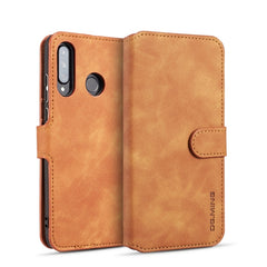 DG.MING Retro Oil Side Horizontal Flip Case mit Halter &amp; Kartenfächern &amp; Geldbörse, für iPhone 7 / 8, für Galaxy Note 10, für Galaxy Note 10+, für Galaxy S9, für Galaxy S9+, für Huawei Nova 5 / Nova 5 Pro, für Huawei P20 Lite 2019 / Nova 5i